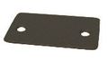 Crl Black End Cap With Screws For Nh2 Series Wide U-channel 