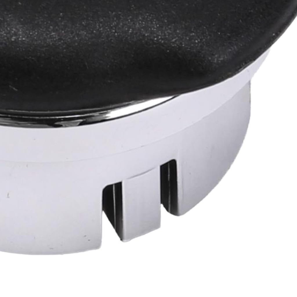Power Outlet Cover For Chevy Tahoe 2007 To 2014 Ebony Black Plastic 0 87 Inside Diameter 1 06 In Outside Tether Attached