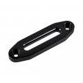 Astra Depot Accessories For Atv Utv Truck Black 6 Aluminum Hawse Fairlead With 50 X 1 4 Synthetic Winch Rope Line Cable Rubber