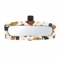 Cozeyat Rooster Design Softy Rear View Mirror Cover Elastic Rearview Mirrors Protector For Women Girls Universal Fit Most 