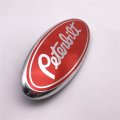1pc 9inch Peterbilt Word Fit For Car Pick-up Truck Front Grille Grill Hood Custom Emblem Badge 4l34-15402a-ca 