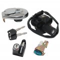 Ignition Switch Fuel Gas Cap Seat Lock Keys Replacement Kit For Honda 35010-mw3-830 Cb750 Nighthawk 1991-2003