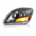 Chrome Housing Oe-style Headlight Headlamp Assembly For 2007-2011 Toyota Yaris Sedan Driver Side 