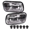 Fog Light For 2011-2012 Ram 1500 2500 3500 2010 Dodge 2009-2010 2pcs Front Left Right Lights Lamps Clear Lens 55372734aa 