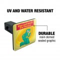 Stop And Smell The Flowers Gumby Tow Trailer Hitch Cover Plug Insert