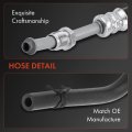 A-premium Power Steering Hose Return Line Assembly Compatible With Dodge Charger 2013-2014 3 6l 5 7l Rwd Gear To Cooler