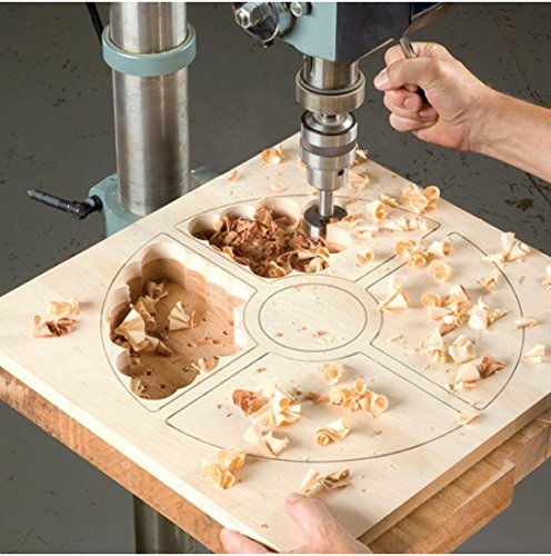 Bts-001 Bowl And Tray System With Router Bit Collet Extension 2 Templates Instructional Dvd