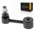 Stabilizer Bar Link Set For 2001 To 2007 Chevy Silverado 3500 Ball Joint End 1 And Fixed Bushing 2 Rear Suspension