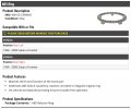Abs Reluctor Ring Compatible With 1998-2008 Subaru Forester