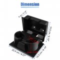 X Autohaux Car Dashboard Cup Holder Water Drink Replacement 8c3z-2513562-ac For Ford F-250 F-350 Super Duty 2008-2016 Plastic