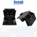 X Autohaux Car Dashboard Cup Holder Water Drink Replacement 8c3z-2513562-ac For Ford F-250 F-350 Super Duty 2008-2016 Plastic