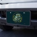Wise White Tribal Owl Novelty Metal Vanity Tag License Plate