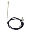 Parking Brake Cable For Gmc Sonoma 1991 42 In Conduit Length Black Housing Rubber Outer Sleeve Replaces 14024168 And 14063019 