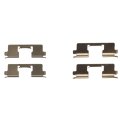 Disc Brake Hardware Set For Hyundai Tiburon 1997 1998 1999 2000 2001 Front Position Alx-pau-df-340-03032-cla4 Black Standard 