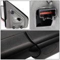 Auto Dynasty Driver Left Side Rear View Mirror Manuel Adjust With Led Turn Signal Non-heated Glass Compatible Ford F150
