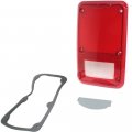 Evan-fischer Tail Light Lens For Dodge Full Size Van 78-93 Left 