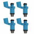 4pcs Fuel Injector 6c5-13761-00-00 For Yamaha 40hp 50hp 60hp 4 Stroke And 2 Outboard Motors 