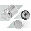X Autohaux 539 Car Wheel Lock Lug Nut Anti Theft Screw Key For Volkswagen Touareg Scirocco Magotan Tiguan