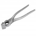Leather Craft Flatten Pliers Straight Head Side Adjustment Press Clamp Cutting Snips Flush Nipper
