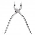 Leather Craft Flatten Pliers Straight Head Side Adjustment Press Clamp Cutting Snips Flush Nipper