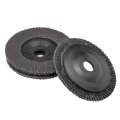 4-inch Flap Wheels 72 Page Grinding For Angle Grinders 320 Grits 3 Pcs 