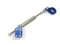 Streamline 7 Way Steering Stabilizer Rebuildable For Can-am Ds650 00-07 Blue 