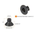 10-24x1 4 Flat Head Socket Cap Screws 10 9 Grade Carbon Steel Hex Countersunk Screw Bolts Machine Fasteners Fully Threaded