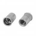 Uxcell M8 X 17mm Stripe Countersunk Head Blind Rivet Nut Insert Nutsert 100pcs