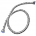 Stobaza 3pcs Air Conditioning Fan Hose Conditioner Flexible For Leader Gas Line Connector Corrugated Tubing Washer Ac Stainless