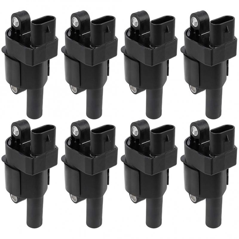 100 New 8pcs Ignition Coil Set Compatible For Gmc Sierra 1500 6 2l 2014-2018 Automobiles Fit Oe Uf742