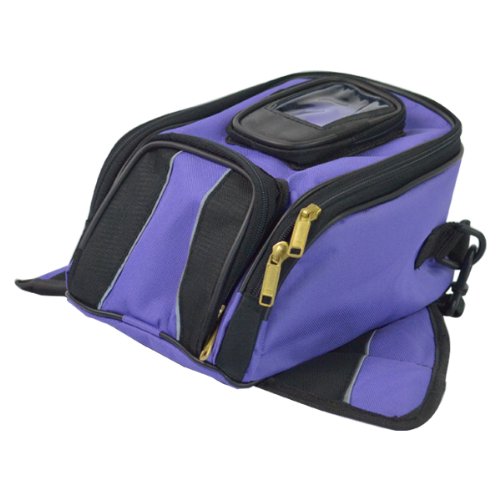 Small Magnetic Motorcycle Tank Bags Red