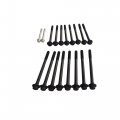 Tom 18 Cylinder Head Bolts 16 Long 2 Short Carbon Alloy Steel For Chevrolet Traverse Camaro Gmc Acadia Buick Enclave 3 6l