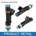 A Absopro Fuel Injector Nozzle Replacement 0280158020 For Jeep Liberty 2004-2012