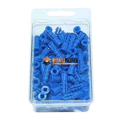 Ribbed Drywall Anchors For Hollow Walls Lightweight Plastic Wall Hanging Anchor Kit Pictures And Artwork 10-12 X 1 In