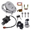 Cylinman Ignition Switch Seat Lock Fuel Gas Cap Tank Key Set Fit For Honda Cbr600rr 2007-2014 Cbr1000rr 2004-2007 Cb900f