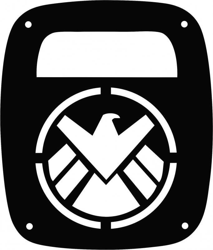 Jeeptails Agent Shield Tail Lamp Light Covers For Jeep Cj Or Yj And Tj Wranglers Black Set Of 2