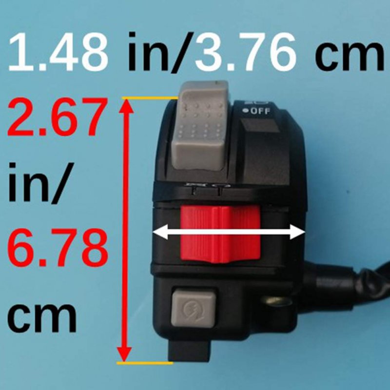 Tuzliufi Start Light Kill Switch For Yamaha Blaster Atv Yfs200 Yfs 200 2xj-83975-00-00 2xj-83975-01-00 2xj-83975-09-00