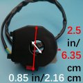 Tuzliufi Start Light Kill Switch For Yamaha Blaster Atv Yfs200 Yfs 200 2xj-83975-00-00 2xj-83975-01-00 2xj-83975-09-00