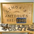 2-1 4 Interlock Signmakers Number And Symbols Kit Comic Sans Font 