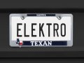 Native Texan Metal License Plate Frame