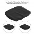 Ocpty Auto Armrest Center Console Lid Skin Cover Base For 1993-2016 Dodge Ram Pickup Trucks Black