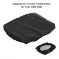 Ocpty Auto Armrest Center Console Lid Skin Cover Base For 1993-2016 Dodge Ram Pickup Trucks Black
