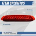 Auto Dynasty Led Rear Centre High Mount Red Housing 3rd Third Tail Brake Light Lamp Compatible With Ford Explorer 98-01