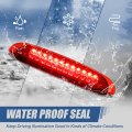 Auto Dynasty Led Rear Centre High Mount Red Housing 3rd Third Tail Brake Light Lamp Compatible With Ford Explorer 98-01