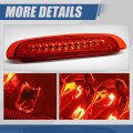 Auto Dynasty Led Rear Centre High Mount Red Housing 3rd Third Tail Brake Light Lamp Compatible With Ford Explorer 98-01