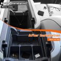 Armrest Organizer For Rivian R1t Accessories R1s Center Console Tray Abs Plastic Storage Box 2022 2023 2024 2025