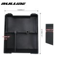Armrest Organizer For Rivian R1t Accessories R1s Center Console Tray Abs Plastic Storage Box 2022 2023 2024 2025