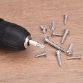 M3 X 16mm 25 Pack Flat Round Socket Head Screws Stainless Steel Self Tapping Full Thread Hex Cap Bolt For Wood Furniture