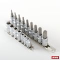18pcs 3 8 Drive And 1 4 Star Socket Bit Set Chrome Vanadium 