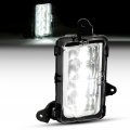 Hecasa Led Fog Lights For 2019-2023 Gmc Sierra 1500 Denali Front Driving Lamp Assembly W White Light Left Driver Side 